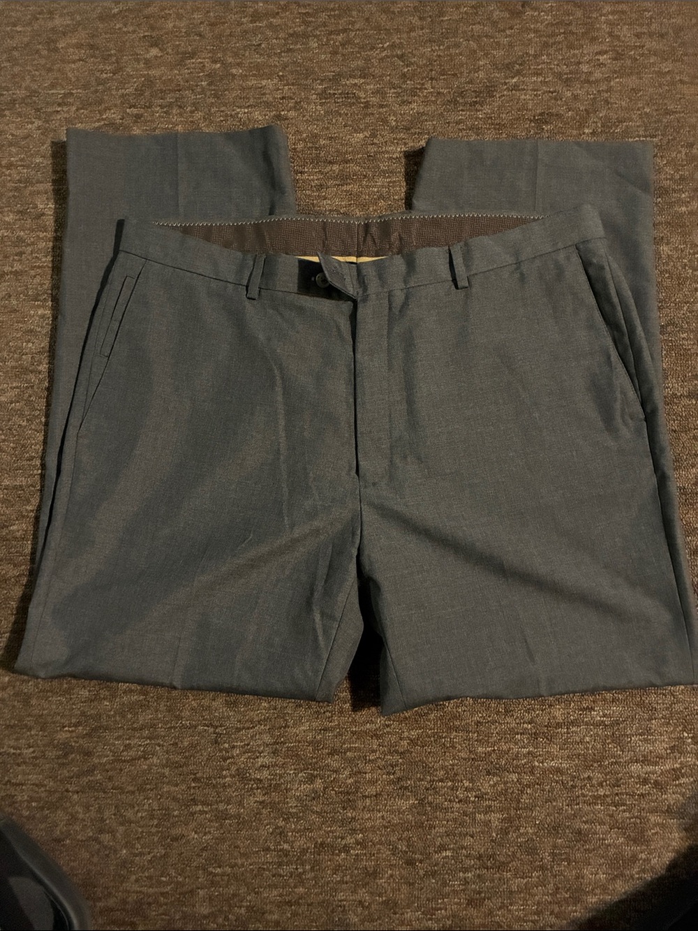 Haggar Men's Dress Pants - Dark Charcoal